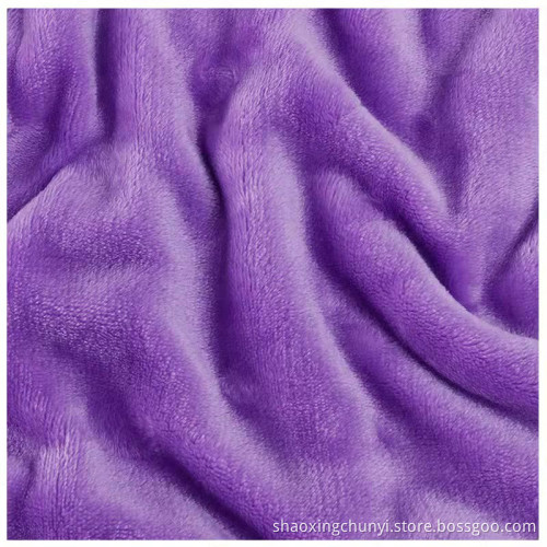 Fannel Fleece beide Seitenbürsten Sherpa Fleece Stoff